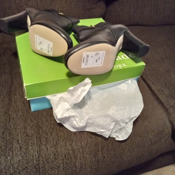 NIB KATE SPADE BOW ANKLE BOOTS SIZE 10 - Picture 9 of 10